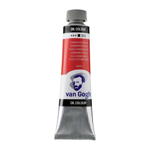 Van Gogh Yağlı Boya 40 ml. 314 Cadmium Red Medium