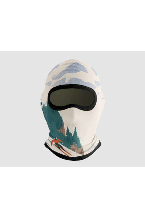 Motorcu Ve Kuryeler İçin Outdoor Rüzgar ve Antialerjik Yüz Koruma Motorcu Maske Balaklava Desenli