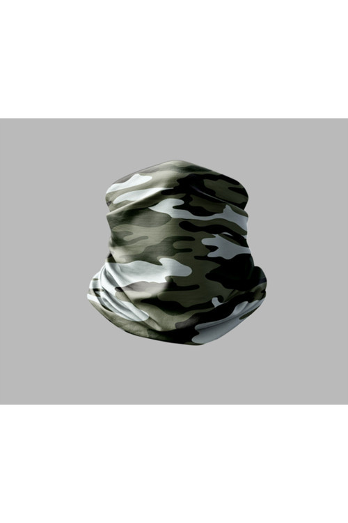 Kamuflaj Tasarımlı Motorcu Buff Maske Outdoor Boyunluk Unisex Bandana