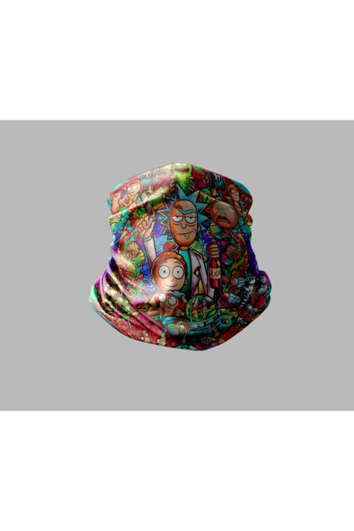 Karışık Çok Desenli Tasarımlı Motorcu Çok Amaçlı Outdoor Boyunluk Unisex Bandana