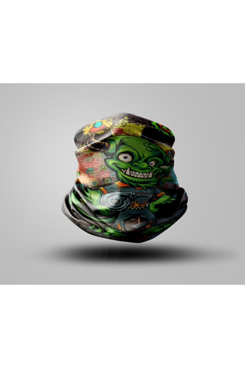 Buffalo Motorcu Çok Amaçlı Outdoor Boyunluk Unisex Bandana
