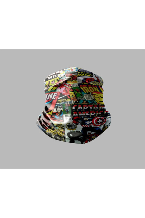 Karışık Çok Desenli Tasarımlı Motorcu Çok Amaçlı Outdoor Boyunluk Unisex Bandana