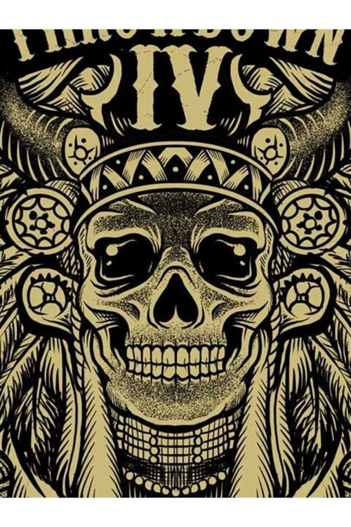 Buffalo Bandana King Skull