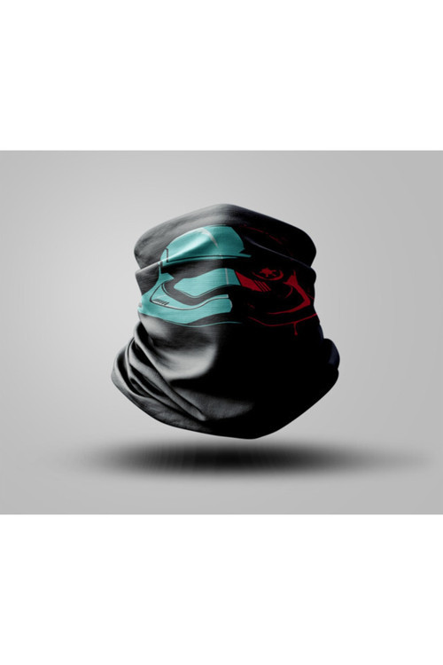Motorcu Buff Maske Boyunluk Outdoor Boyunluk Unisex Bandana 5'li Paket