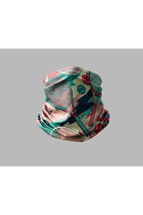 Motorcu Buff Maske Boyunluk Outdoor Boyunluk Unisex Bandana 5'li Paket