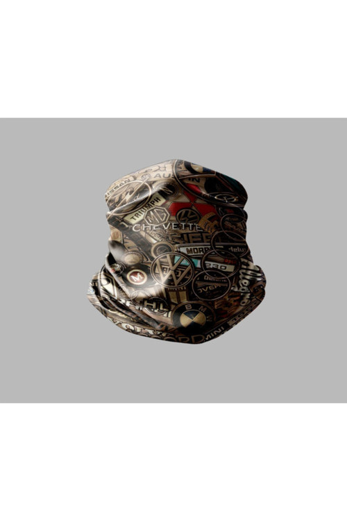 Motorcu Buff Maske Boyunluk Outdoor Boyunluk Unisex Bandana 5'li Paket