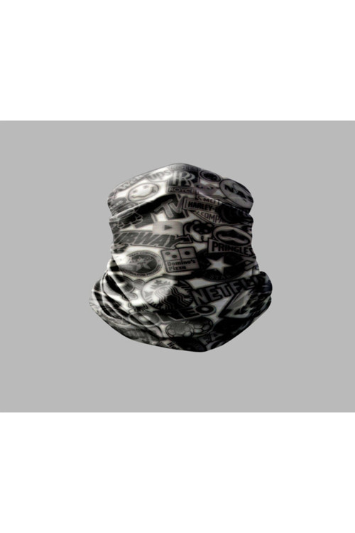 Motorcu Buff Maske Boyunluk Outdoor Boyunluk Unisex Bandana 5'li Paket