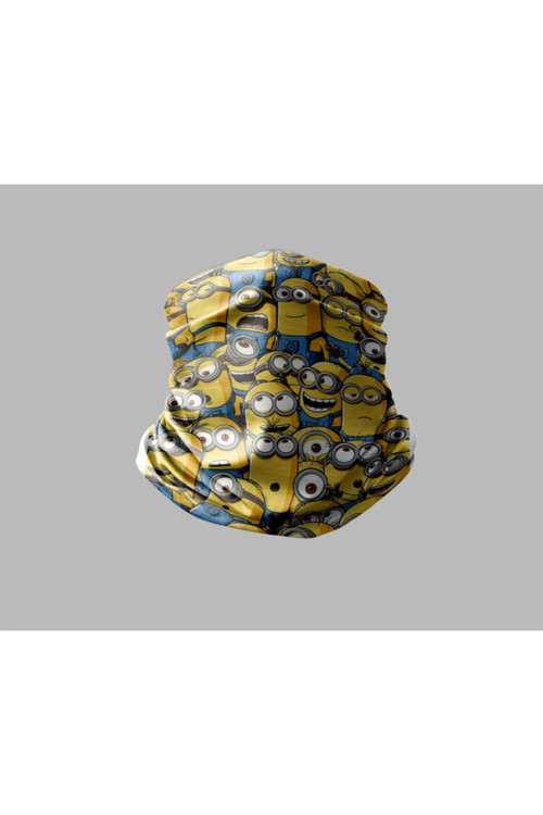 Motorcu Buff Maske Boyunluk Outdoor Boyunluk Unisex Bandana 5'li Paket