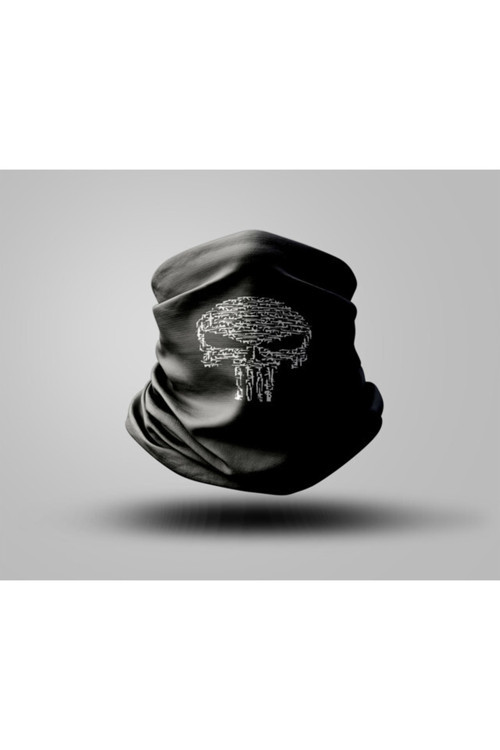 Motorcu Buff Maske Boyunluk Outdoor Boyunluk Unisex Bandana 5'li Paket
