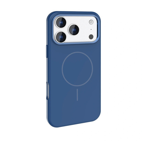 Apple iPhone 17 Pro Max Kılıf M-Safe Şarj Özellikli Metal Kamera Çerçeveli Redclick Edi Silikon Kapa