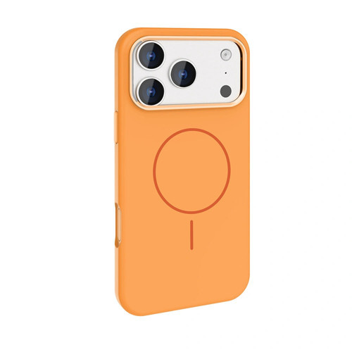 Apple iPhone 17 Pro Max Kılıf M-Safe Şarj Özellikli Metal Kamera Çerçeveli Redclick Edi Silikon Kapa