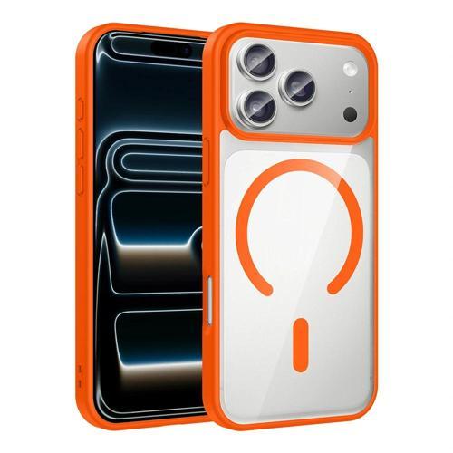 Apple iPhone 17 Pro Max Kılıf M-safe Wireless Şarj Özellikli Silikon Redclick Ege Kapak