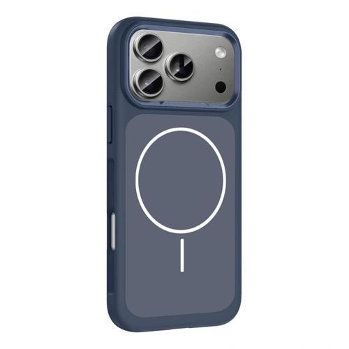 Apple iPhone 17 Pro Kılıf M-Safe Şarj Özellikli Metal Kamera Çerçeveli Redclick Sanremo Silikon Kapa