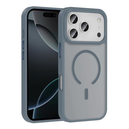 Apple iPhone 17 Pro Kılıf M-safe Şarj Özellikli Mat Arka Yüzey Redclick Sio Kapak