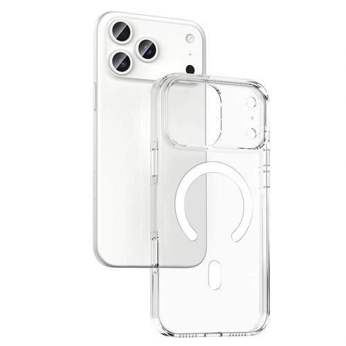 Apple iPhone 17 Pro Max Kılıf M-safe Şarj Özellikli Kamera Korumalı Redclick Kripto Kapak