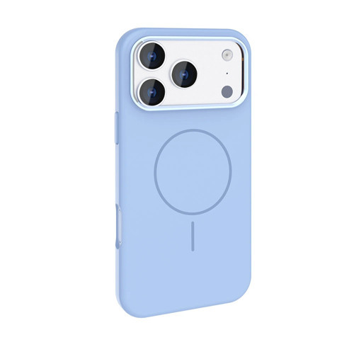 Apple iPhone 17 Pro Max Kılıf M-Safe Şarj Özellikli Metal Kamera Çerçeveli Redclick Edi Silikon Kapa