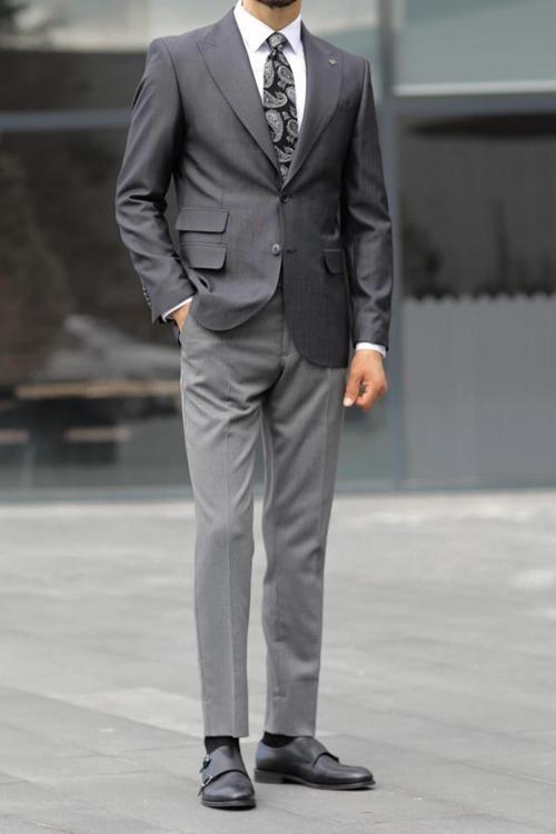 Slim Fit Erkek Kaliteli ve Modern Ceket-KAV5025W