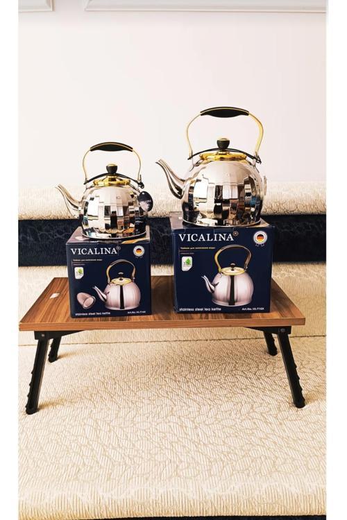 Çaydanlık Set Alman Markası Paslanmaz Çelik 3+1 Lt