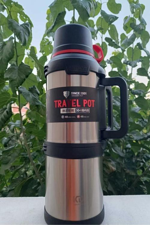 4 Litre Aile Boy Paslanmaz Çelik Termos Doğa Piknik Dağcı Termos