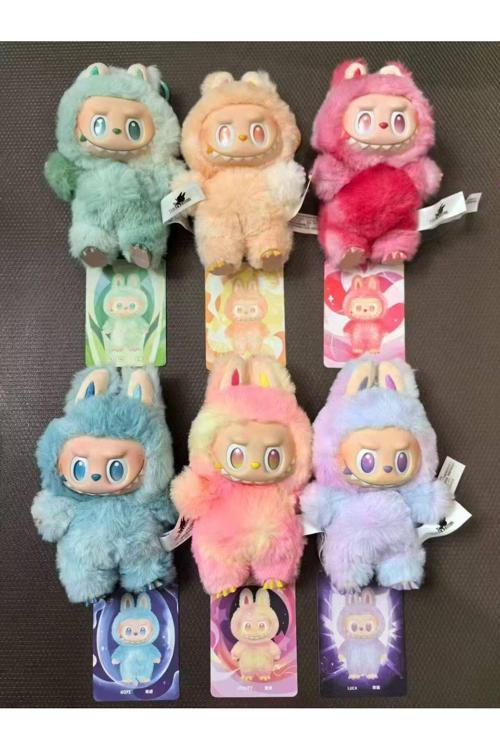 Pop Mart Labubu Bıg Into Energy Tekli Figür Seti Kartlı Koleksiyon Sürpriz Renkler Pelüş Orjinal