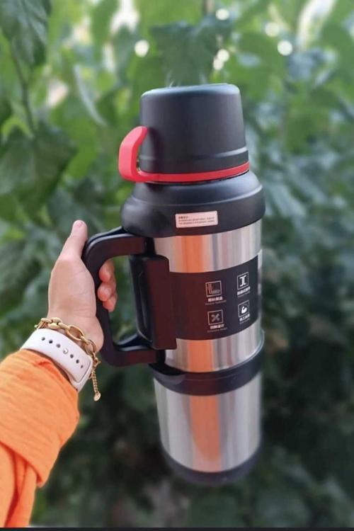 Car Pto 4 Litre 1 Adet 48 Saat Sıcak Soğuk Paslanmaz Çelik Dağcı Termosu