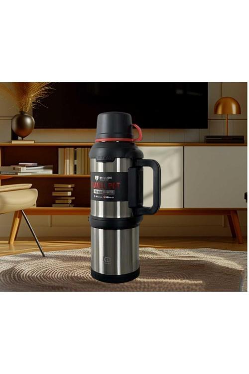 4 Litrelik Çelik Termos