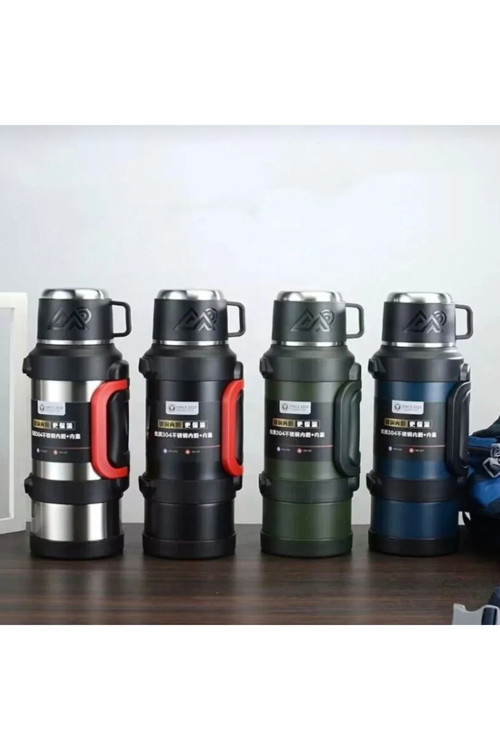 Safe Paslanmaz Çelik Termos 48 Saat Sıcak 4 Lt Soğuk Tutma Garantili