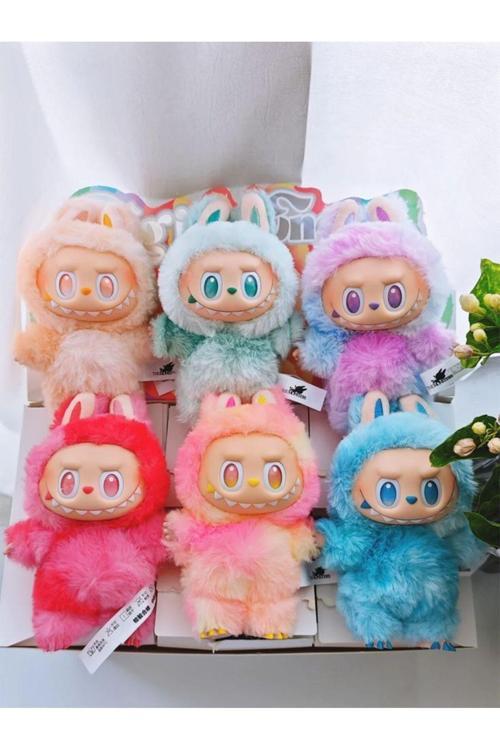 6 Adet Labubu Biginto Energy Serisi 6 Lı Labubu Set Şeklinde Kutulu