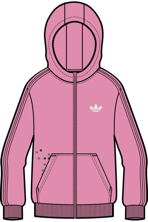 Gfx Fz Hoodıe Sweatshirt Pembe Jz9933