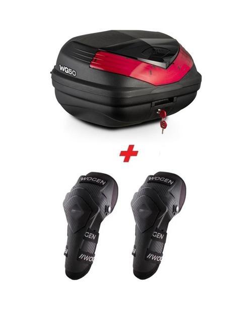 Wg50 Basic Arka Çanta 50 Litre Siyah + Karbon Dizlik Hedi Siyah