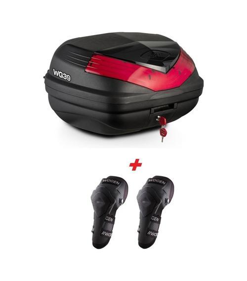 Wg39 Basic Arka Çanta 39 Litre Siyah + Karbon Dizlik Hedi Siyah