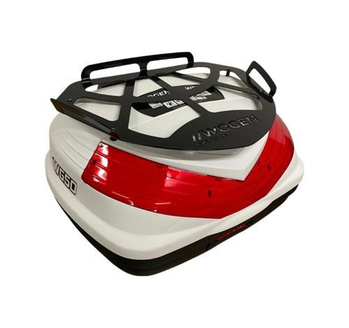 Wg39 Basic Metal Bagajlı Çanta Beyaz + Bilyalı Kilit 25x1000 Mm Hediyeli Beyaz 