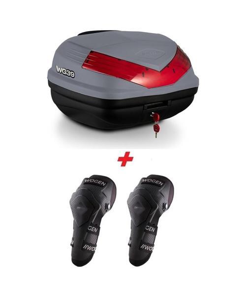 Wg50 Premium Arka Çanta 50 Litre Nardo Gri + Karbon Dizli Siyah