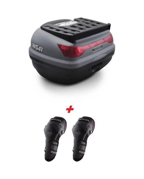 Wg41 Premium Arka Çanta 41 Litre Nardo Gri + Karbon Dizli Siyah