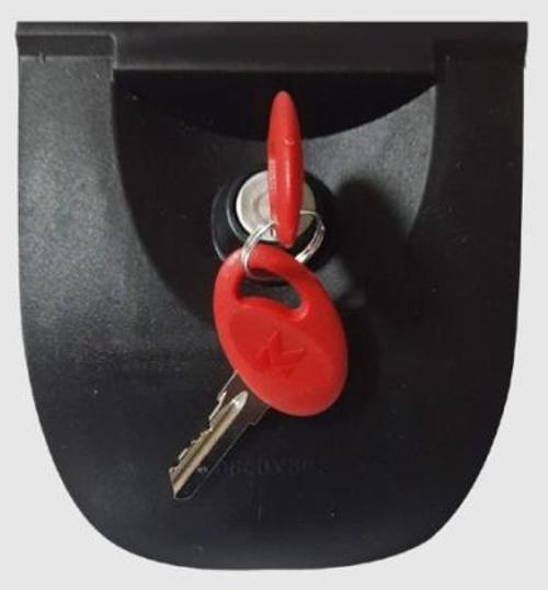 33 Litre Motosiklet Arka Çanta Kilidi Siyah