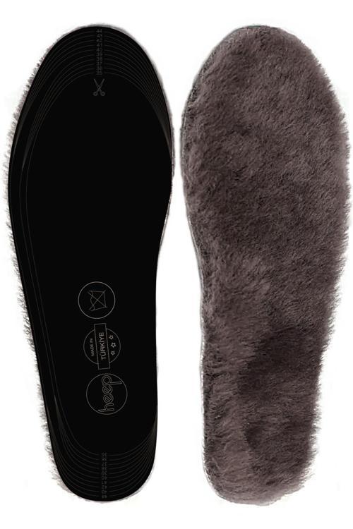 Gerçek Kürklü Hakiki Deri 35-45 Numara Ayakkabı Küçültme Tabanlığı