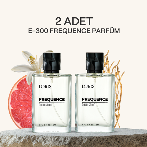 2 Adet E-300 Frequence Erkek Parfüm 50 Ml
