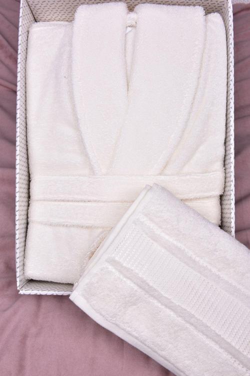 Colourist Bornoz Seti Krem XL