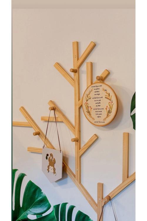 Dekoratif Duvar Askılığı