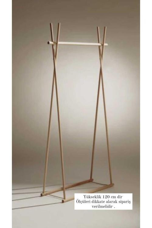 Kıyafet Asklığı Ahşap Askılık