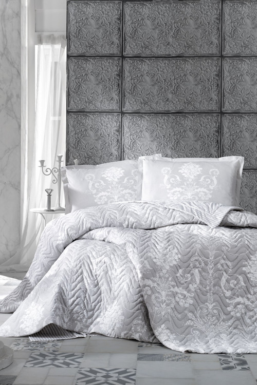 Dört Mevsim Seti Çift Kişilik Alone Gri