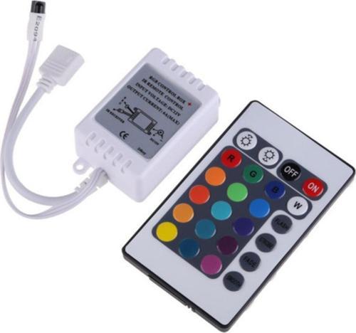 Rgb Şerit Led Let Kumandası-remote Kontrol Açma Kapama 16 Farklı Renk 6 Amper