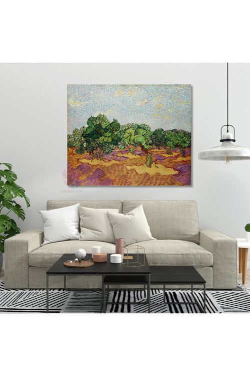 Kanvas Tablo Van Gogh Tablosu Ev Ofis Dekoru Van-Gogh-44 Klasik Duvar Tablosu
