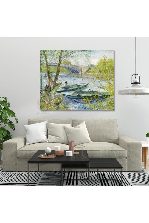 Kanvas Tablo Van Gogh Tablosu Ev Ofis Dekoru Van-Gogh-60 Klasik Duvar Tablosu