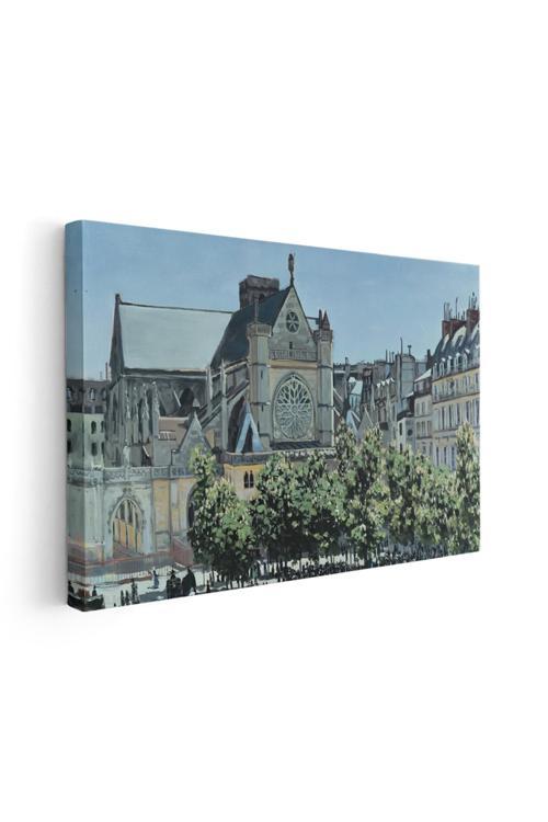 Kanvas Yatay Duvar Tablosu Kanvas Sehir Manzarasi Ev Ofis Salon Modern Duvar Tablosu