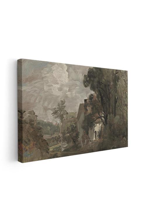 Kanvas Yatay Duvar Tablosu Kanvas Vintage Doga Manzarasi7 Ev Ofis Salon Modern Duvar Tablosu