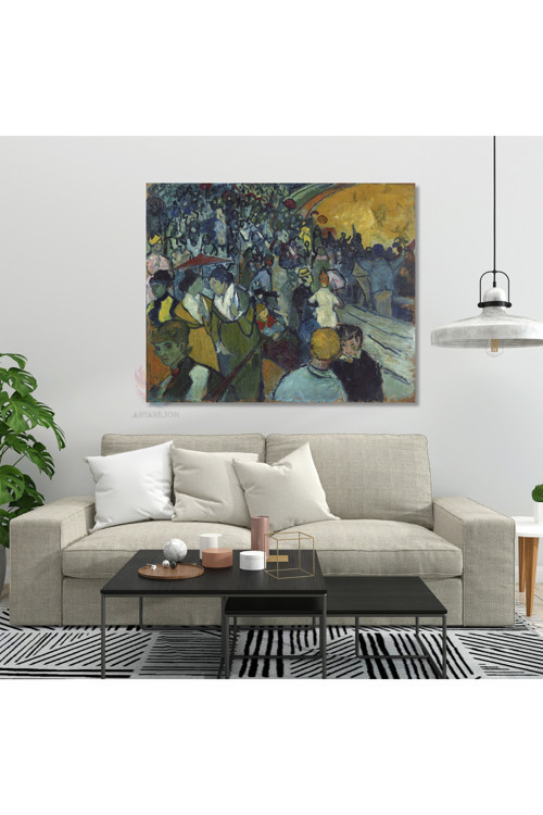 Kanvas Tablo Van Gogh Tablosu Ev Ofis Dekoru Van-Gogh-42 Klasik Duvar Tablosu