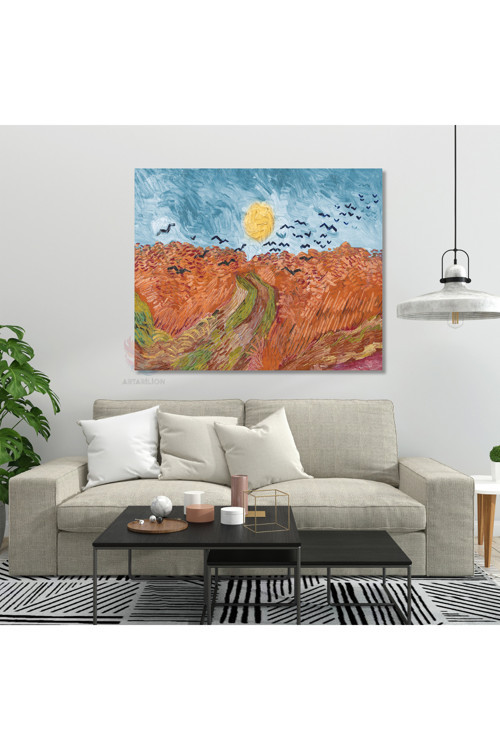 Kanvas Tablo Van Gogh Tablosu Salon Dekoru Van-Gogh-10 Klasik Duvar Tablosu