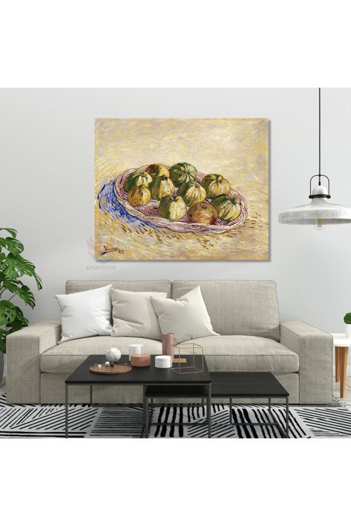 Kanvas Tablo Van Gogh Tablosu Ev Ofis Dekoru Van-Gogh-94 Klasik Duvar Tablosu
