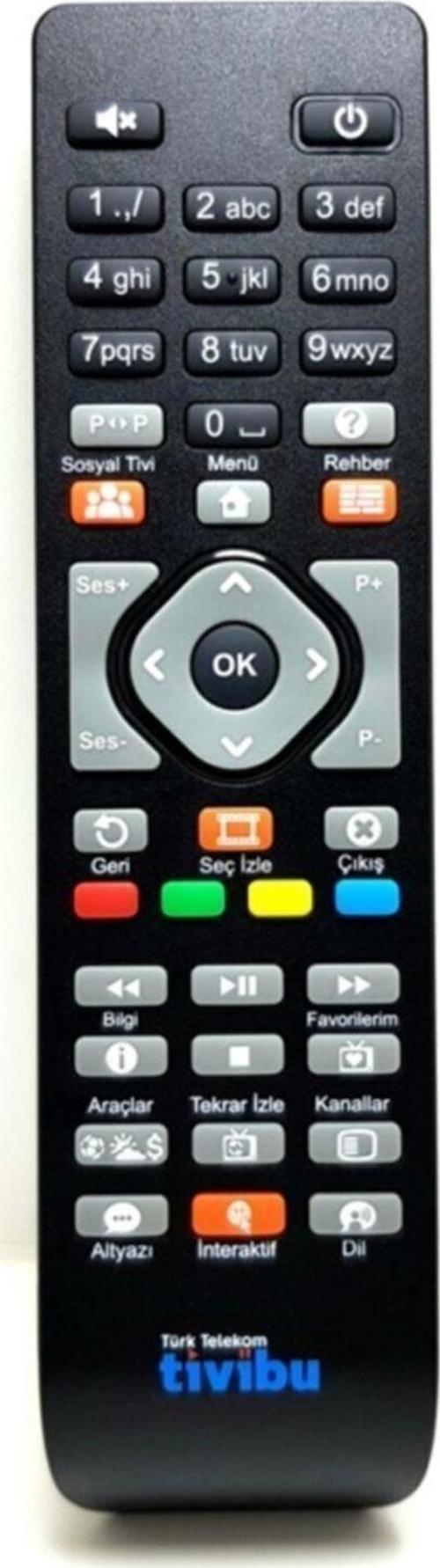 Tivibu Türk Telekom Tivibu Uyumlu Kumanda